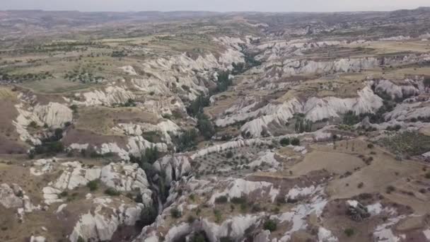 Bella Vista Aerea Goreme Cappadocia Tacchino — Video Stock