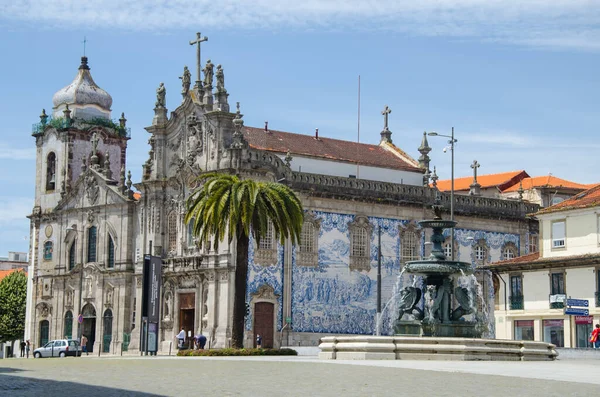 Igreja Carmo Porto Portugalia — Zdjęcie stockowe