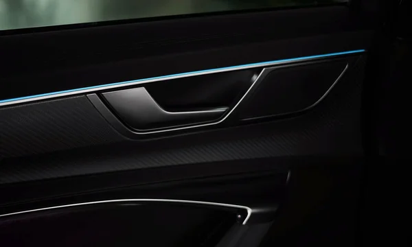 Ingolstadt Alemanha Setembro 2021 Audi Luxo Confortável Moderno Interior Carro — Fotografia de Stock