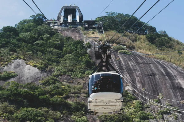 Rio Janeiro Brazil Sep 2018 Way Sugarloaf Mountain Pao Acucar — 图库照片