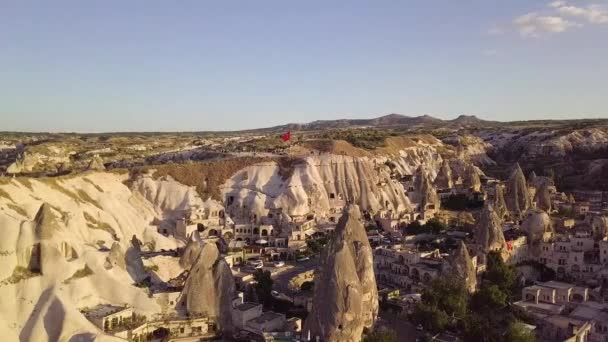 土耳其Cappadocia古代遗址景观 — 图库视频影像