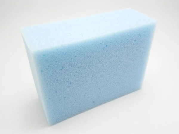 Esponja Azul Multiusos Para Lavavajillas —  Fotos de Stock