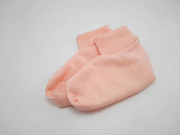 Paar Babysocken Für Die Füße — Stockfoto