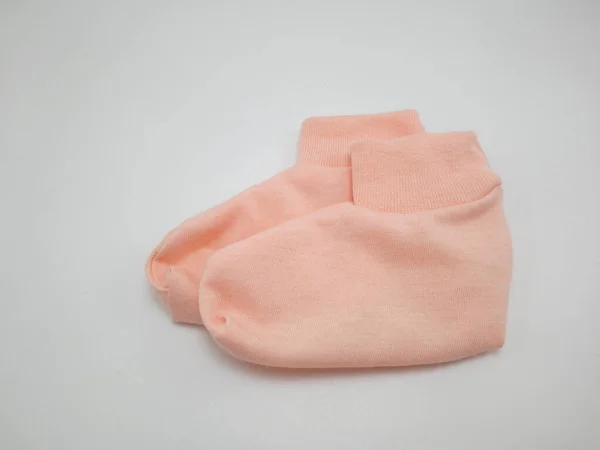 Paar Babysocken Für Die Füße — Stockfoto