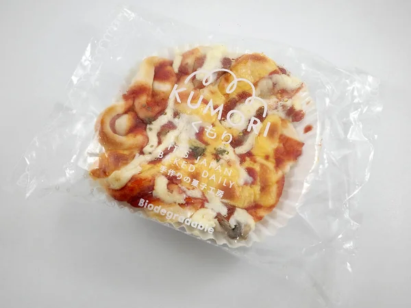 Manila Ekim 2020 Filipinler Manila Kumori Pizzalı Ekmek — Stok fotoğraf