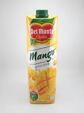 MANILA, PH - OCT 5 - Del monte mango suyu 5 Ekim 2020, Manila, Filipinler.