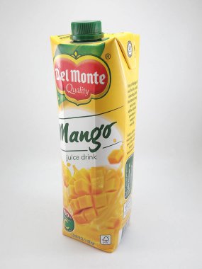MANILA, PH - OCT 5 - Del monte mango suyu 5 Ekim 2020, Manila, Filipinler.