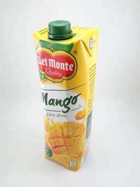 MANILA, PH - OCT 5 - Del monte mango suyu 5 Ekim 2020, Manila, Filipinler.