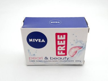 MANILA, PH - OCT 6 - Nivea inci ve güzellik sabunu 6 Ekim 2020, Manila, Filipinler.