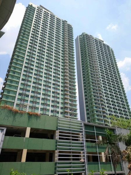 Quezon City Oct Magnolia Residences Condominium Facade October 2020 Quezon — Foto de Stock