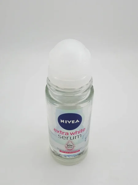 Manila Oct Nivea Soro Extra Branco Desodorante Transpirante Outubro 2020 — Fotografia de Stock