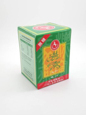 MANILA, PH - OCT 7 - At markalı kuş yuvası 7 Ekim 2020, Manila, Filipinler.