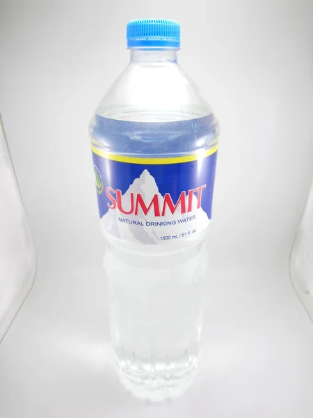 Manila Oct Summit Natural Drinking Water Bottle October 2020 Manila — Stock Photo, Image