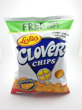 MANILA, PH - 27 Ekim 2020 tarihinde Manila, Filipinler 'de Leslies yonca aromalı peynir.