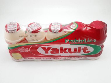 MANILA, PH - OCT 27 - Yakult probiyotikleri 27 Ekim 2020 