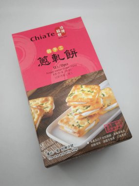 MANILA, PH - OCT 27 - Chia Te nougat taze soğan 27 Ekim 2020, Manila, Filipinler.