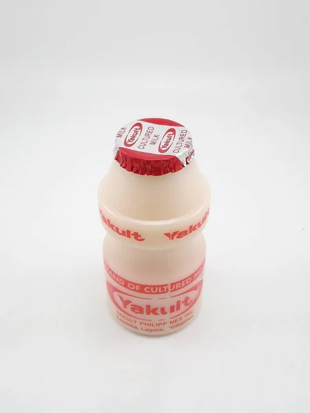 Manila Lgo Yakult Probiotica Gekweekte Melk Oktober 2020 Manilla Filipijnen — Stockfoto