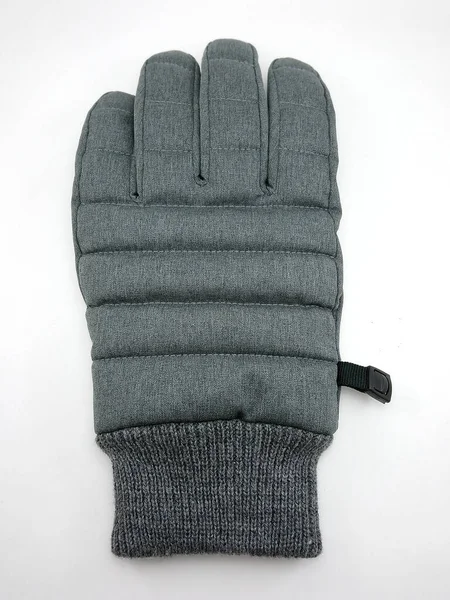 Luvas Inverno Preto Usar Para Proteger Mãos Frio — Fotografia de Stock