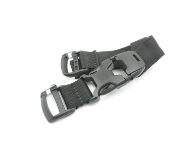 Siyah kamera çantası ayarlanabilir tripod kayışı 