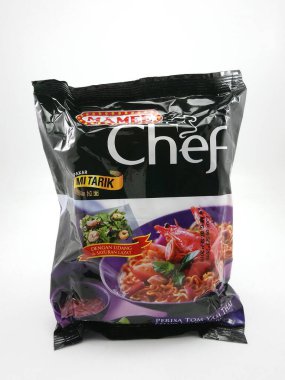 MANILA, PH - 11 Ocak 2020 tarihinde Mamee Chef Tom Yum Thai erişteleri Manila, Filipinler 'de.