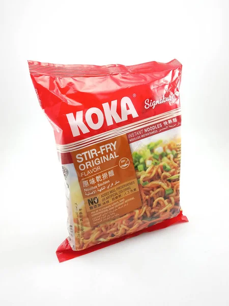 Manila Jan Koka Signature Stir Fry Original Flavor Nudlar Den — Stockfoto