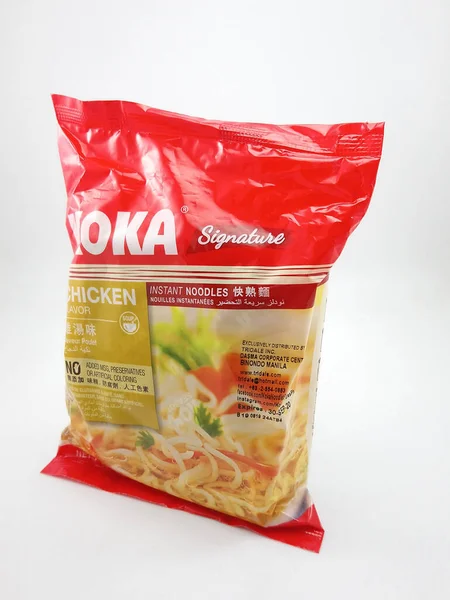 Manila Jan Koka Signatur Kyckling Smak Nudlar Den Januari 2020 — Stockfoto