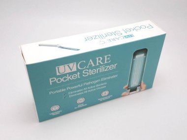 MANILA, PH - NOV 6 - UV cep sterilizatörü 6 Kasım 2020, Manila, Filipinler.