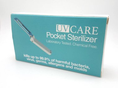 MANILA, PH - NOV 6 - UV cep sterilizatörü 6 Kasım 2020, Manila, Filipinler.