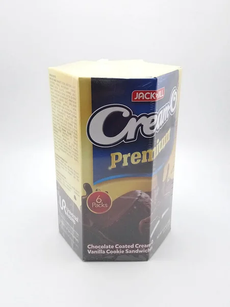 Manila Nov Jack Jill Cream Premium Chocolate Coated Biscuit Pada — Stok Foto