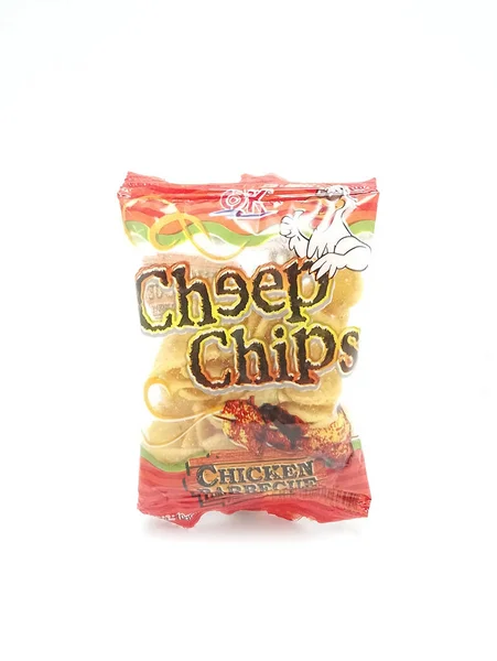 Manila Nov Cheep Chips Sabor Churrasco Frango Novembro 2020 Manila — Fotografia de Stock