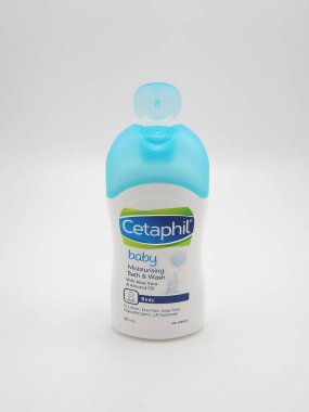MANILA, PH - NOV 10 - Cetaphil baby moisturizing bath and wash with aloe vera and almond oil on November 10, 2020 in Manila, Philippines.