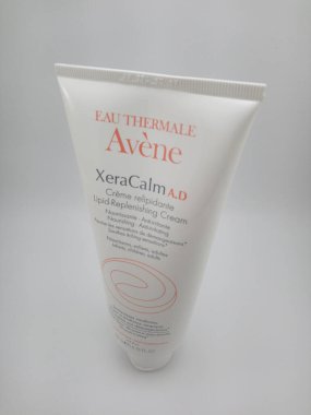 MANILA, PH - NOV 10 - Avene xera calm eau thermale lipid replenishing cream on November 10, 2020 in Manila, Philippines.