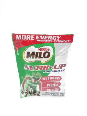 MANILA, PH - NOV 10 - Nestle Milo nutri up chocolate malt drink on November 10, 2020 in Manila, Philippines.