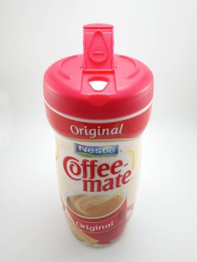 MANILA, PH - NOV 10 - Nestle coffee mate original creamer on November 10, 2020 in Manila, Philippines.