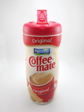 MANILA, PH - NOV 10 - Nestle coffee mate original creamer on November 10, 2020 in Manila, Philippines.