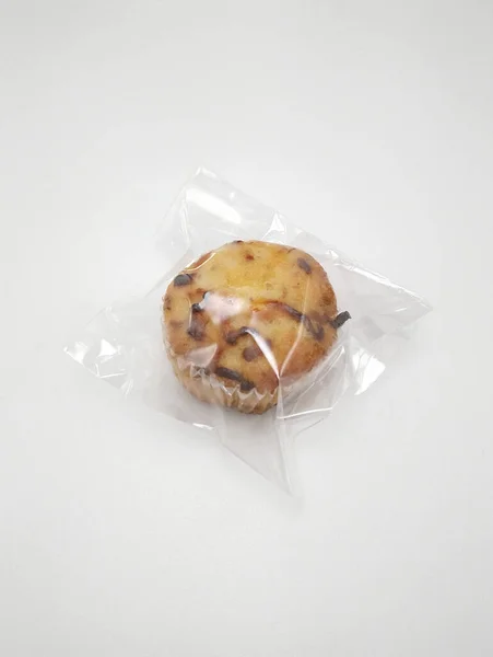 Pequeño Paquete Cupcakes Plástico —  Fotos de Stock