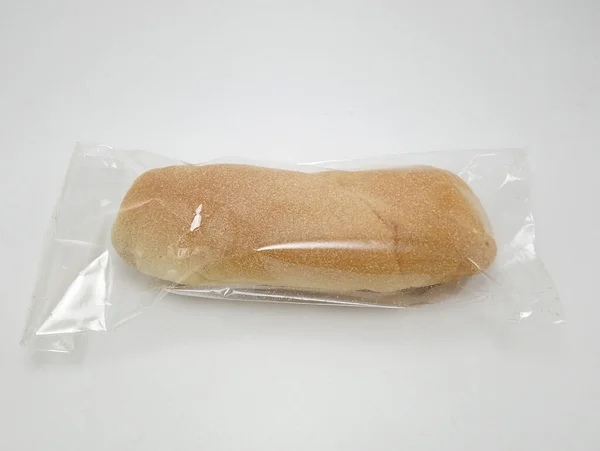 Roti Pendek Dengan Keju Dalam Kemasan Plastik — Stok Foto