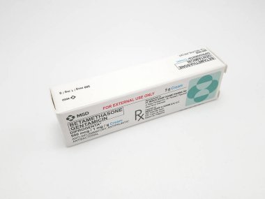 MANILA, PH - NOV 10 - Betamethasone gentamicin diprogenta ointment on November 10, 2020 in Manila, Philippines.
