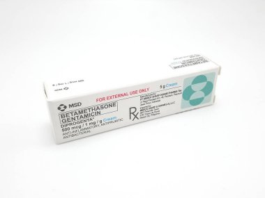 MANILA, PH - NOV 10 - Betamethasone gentamicin diprogenta ointment on November 10, 2020 in Manila, Philippines.