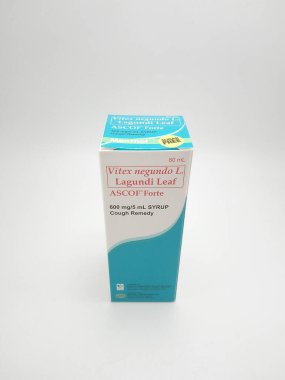 MANILA, PH - NOV 10 - Ascof forte cough remedy syrup on November 10, 2020 in Manila, Philippines.
