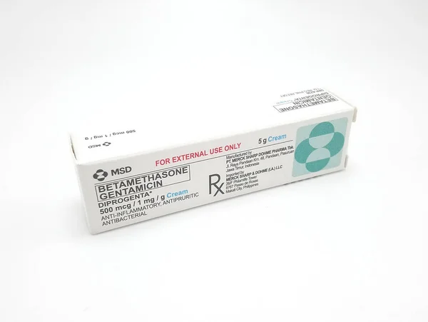 Manila Nov Betamethasone Gentamicin Diprogenta Ointment November 2020 Manila Philippines — Zdjęcie stockowe