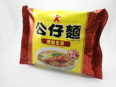 MANILA, PH - OCT 27 - Doll instant noodles pickled vegetable flavor on October 27, 2020 in Manila, Philippines.