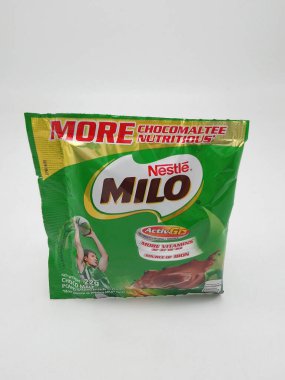 MANILA, PH - OCT 27 - Nestle milo chocolate malt drink on October 27, 2020 in Manila, Philippines.