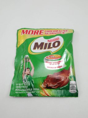 MANILA, PH - OCT 27 - Nestle milo chocolate malt drink on October 27, 2020 in Manila, Philippines.