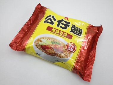 MANILA, PH - OCT 27 - Doll instant noodles pickled vegetable flavor on October 27, 2020 in Manila, Philippines.