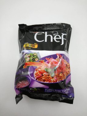 MANILA, PH - OCT 27 - Mamee chef instant noodles creamy tom yam flavor on October 27, 2020 in Manila, Philippines.
