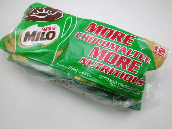 Manila Oct Nestle Milo Chocolate Malt Drink October 2020 Manila — Stockfoto