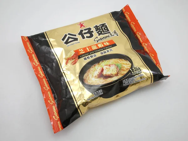 Manila Oct Doll Instant Noodles Lobster Cheese Flavor October 2020 — Fotografia de Stock