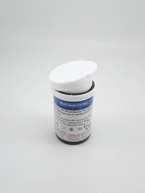 MANILA, PH - OCT 27 - Glucoleader value blood glucose test on October 27, 2020 in Manila, Philippines.