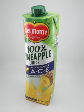 MANILA, PH - OCT 27 - Del monte ananas suyu 27 Ekim 2020, Manila, Filipinler.